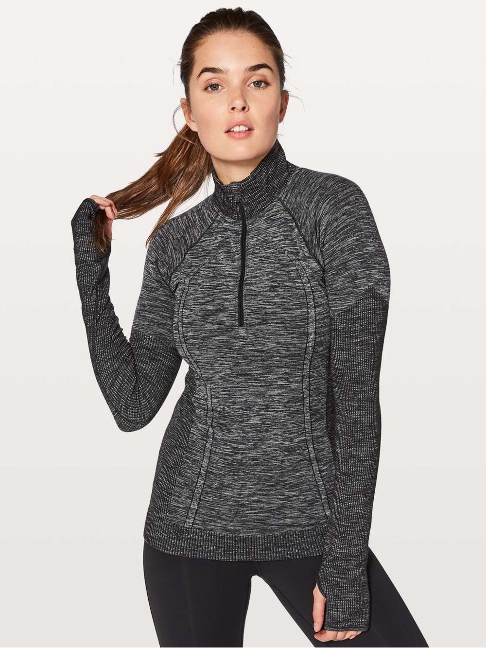 Lululemon Swiftly Wool 1/2 Zip